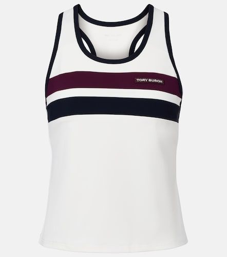 Tank top de jersey a rayas - Tory Burch - Modalova