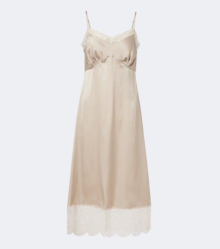 Vestido lencero de satén - Simone Rocha - Modalova