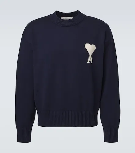 Ami de Cour wool and cotton sweater - Ami Paris - Modalova