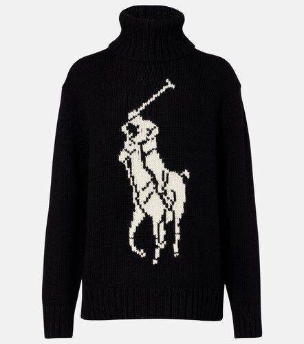 Logo wool turtleneck sweater - Polo Ralph Lauren - Modalova