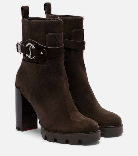 Dianouchette 100 suede ankle boots - Christian Louboutin - Modalova