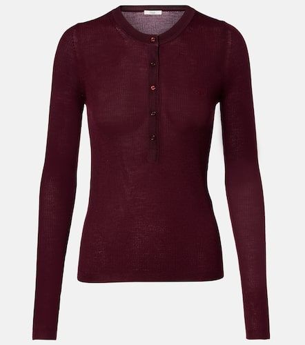 Chloe Wool Henley shirt - Chloe - Modalova
