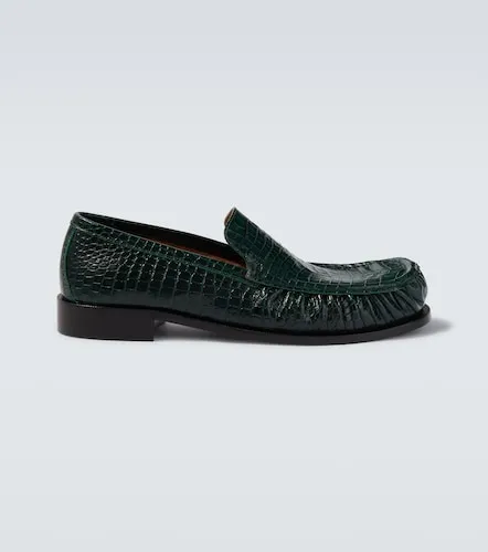 Mocasines de piel grabada - Dries Van Noten - Modalova