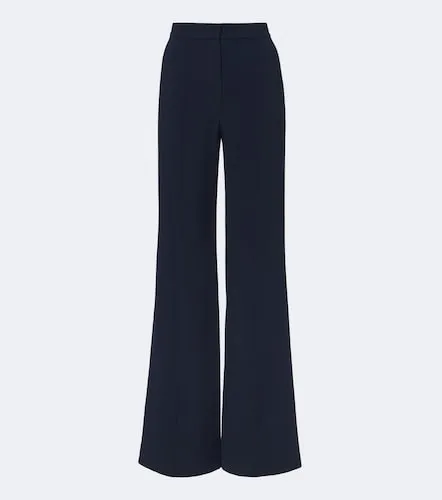 Pantalones anchos de crepé - Elie Saab - Modalova