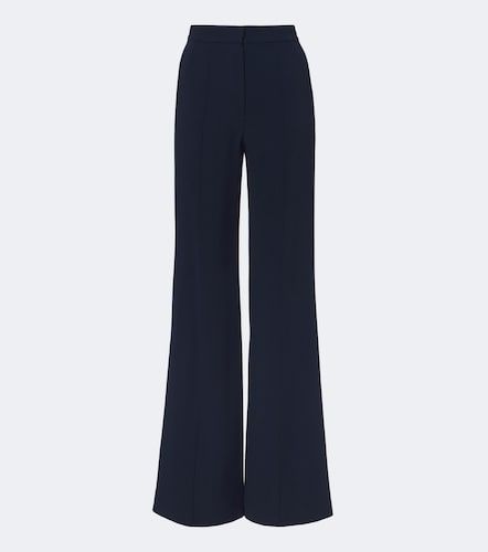 Pantaloni a gamba larga in crêpe - Elie Saab - Modalova