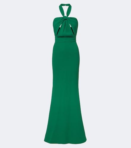 Vestido de fiesta de crepé - Elie Saab - Modalova