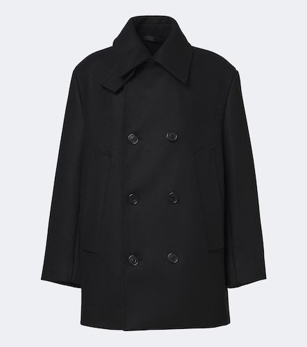 Double-breasted wool-blend peacoat - Acne Studios - Modalova