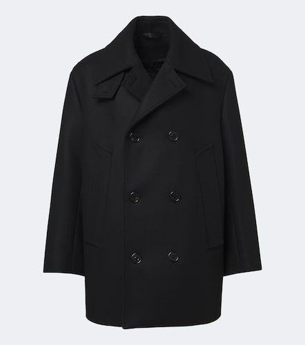 Double-breasted wool-blend peacoat - Acne Studios - Modalova