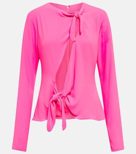 The Attico Self-tie cutout top - The Attico - Modalova