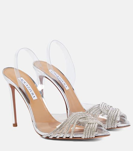 Gatsby 105 embellished slingback pumps - Aquazzura - Modalova