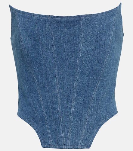Top bustier en denim - Giuseppe di Morabito - Modalova