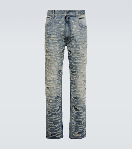 Distressed embellished slim jeans - Givenchy - Modalova