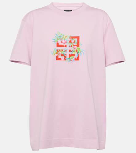 Bedrucktes T-Shirt 4G aus Baumwoll-Jersey - Givenchy - Modalova