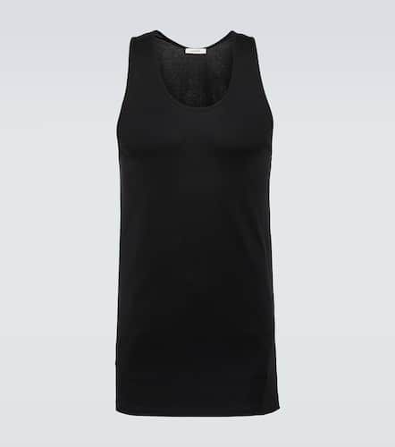 Ribbed-knit cotton jersey tank top - Lemaire - Modalova