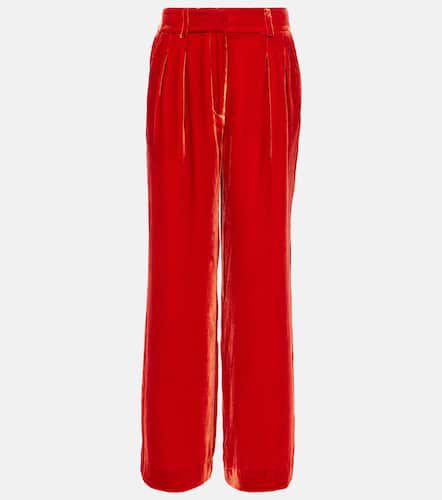 Veronica velvet wide-leg pants - Ulla Johnson - Modalova