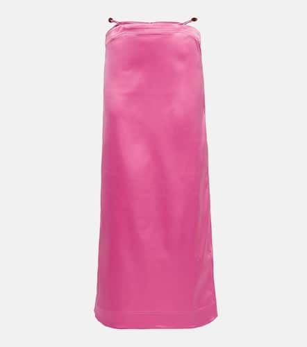 Ganni Satin maxi skirt - Ganni - Modalova