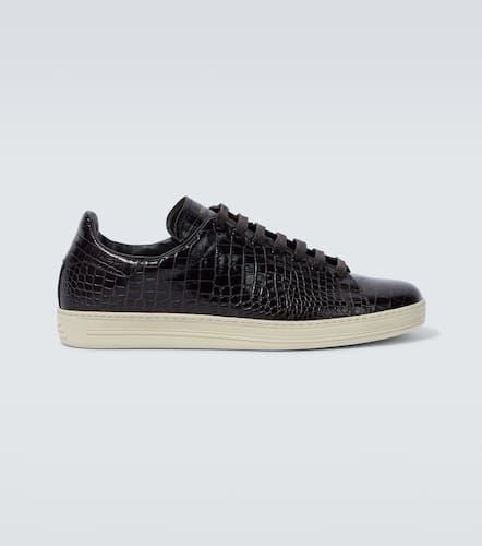 Warwick croc-effect leather sneakers - Tom Ford - Modalova