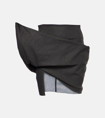 Minirock aus Baumwollgemisch - Rick Owens - Modalova