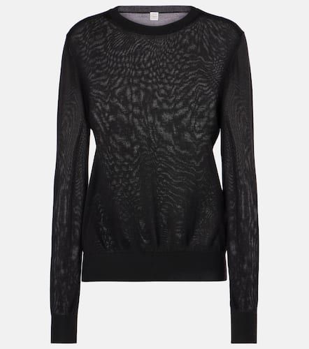 Toteme Wool and silk-blend sweater - Toteme - Modalova