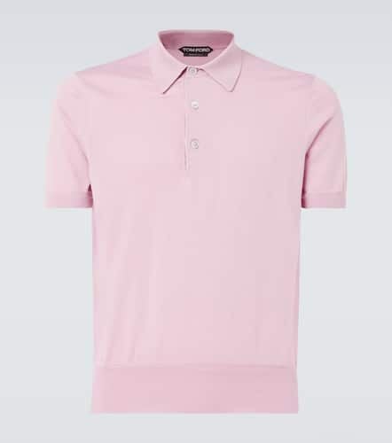 Tom Ford Cotton jersey polo shirt - Tom Ford - Modalova