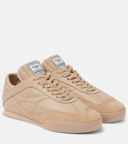 ChloÃ© ChloÃ© Kick leather low-top sneakers - Chloe - Modalova