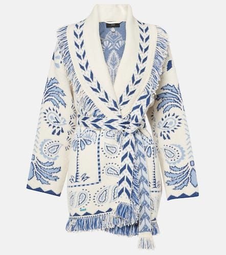 Wild Wonder Foulard wool and cotton cardigan - Alanui - Modalova