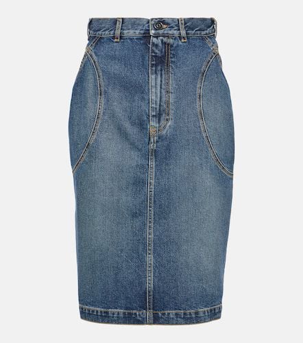 AlaÃ¯a Denim pencil skirt - Alaia - Modalova