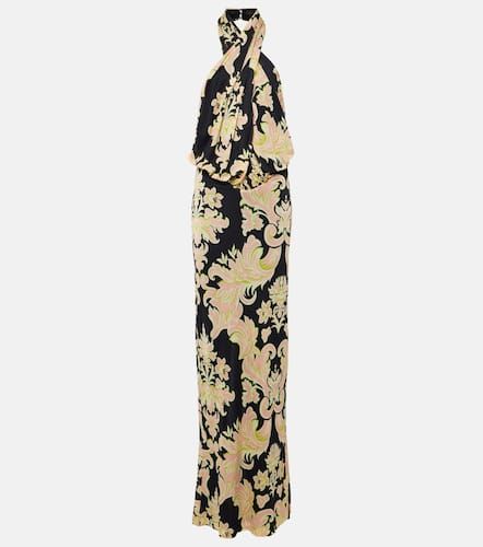 Etro Halterneck printed maxi dress - Etro - Modalova