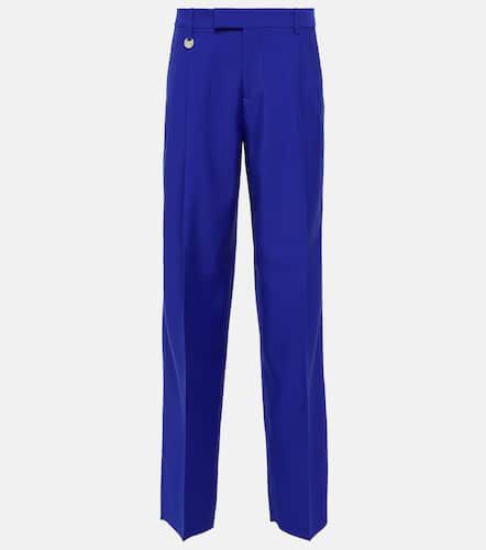 Burberry Virgin wool wide-leg pants - Burberry - Modalova