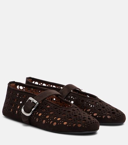 Alaia Vienne suede ballet flats - Alaia - Modalova