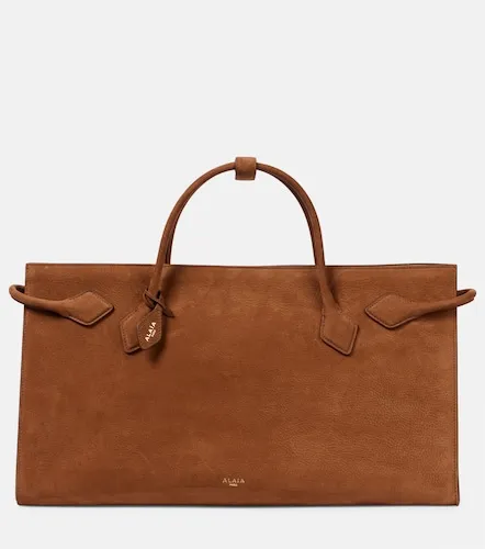 Alaia Le Teckel suede tote bag - Alaia - Modalova