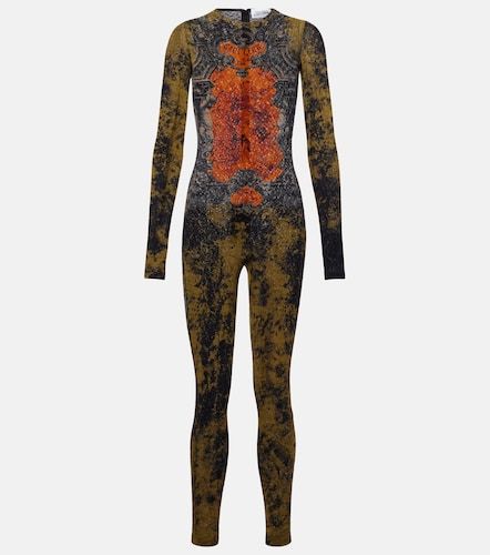 Medallion printed mesh catsuit - Jean Paul Gaultier - Modalova