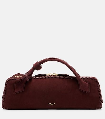 Alaia Le Teckel Small suede clutch - Alaia - Modalova