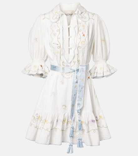 Almais Giulia embroidered cotton minidress - Alemais - Modalova