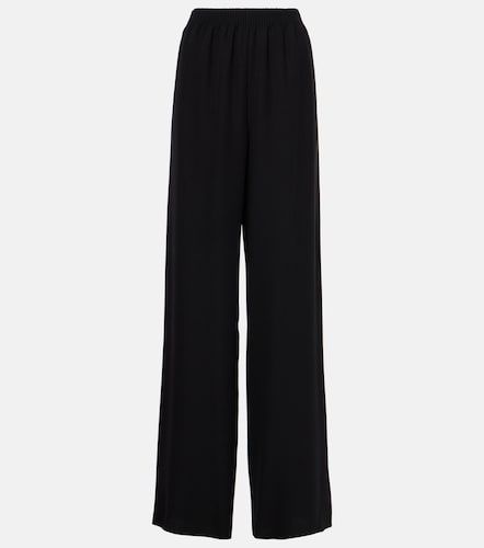 Pantaloni a gamba larga in cady couture - Valentino Garavani - Modalova