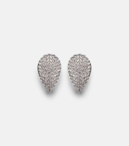 Pendientes de oro blanco de 18 ct con diamantes - Suzanne Kalan - Modalova