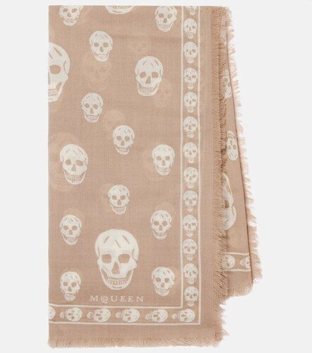 McQueen Sciarpa Skull in seta - McQueen - Modalova