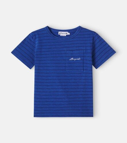 Camiseta en mezcla de algodón a rayas - Bonpoint - Modalova