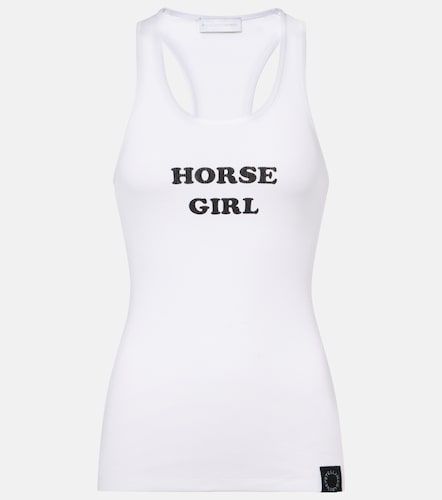 Printed cotton-blend tank top - Stella McCartney - Modalova