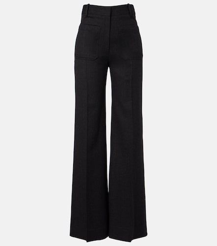Alina virgin wool flared pants - Victoria Beckham - Modalova