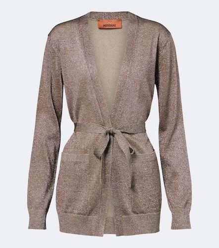 Missoni Knitted lame wrap cardigan - Missoni - Modalova