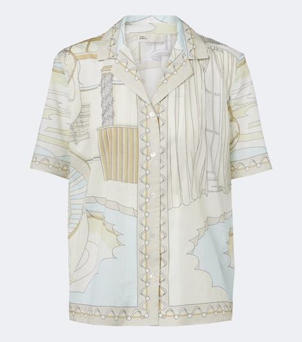Camisa de algodón estampada - Tory Burch - Modalova