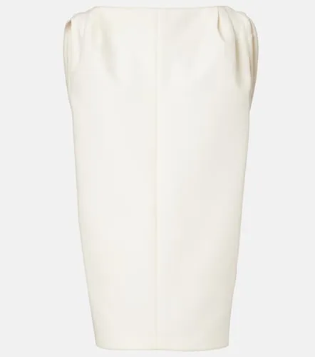 Abito corto in lana e seta - Balenciaga - Modalova