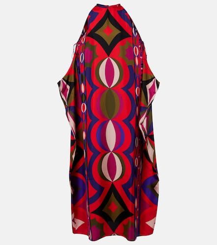 Pucci Collane cutout silk kaftan - Pucci - Modalova