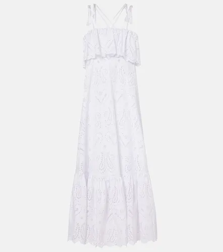 Broderie anglaise cotton-blend maxi dress - Etro - Modalova