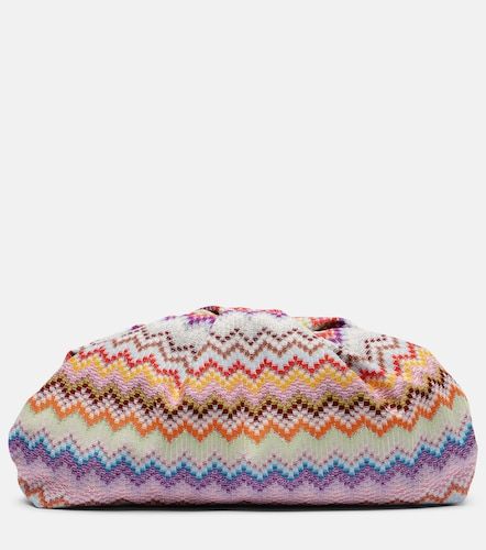 Clutch Zigzag Large de jacquard - Missoni - Modalova