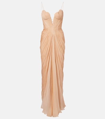 Cecilia draped silk gown - Maria Lucia Hohan - Modalova