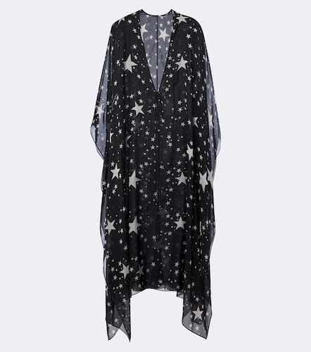 Caftano in chiffon di seta con stampa - Dolce&Gabbana - Modalova