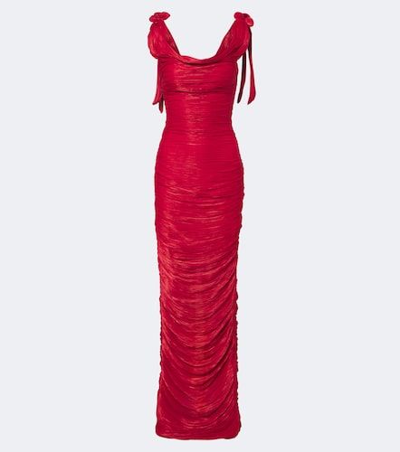 Marmar Halim Pleated taffeta gown - Marmar Halim - Modalova