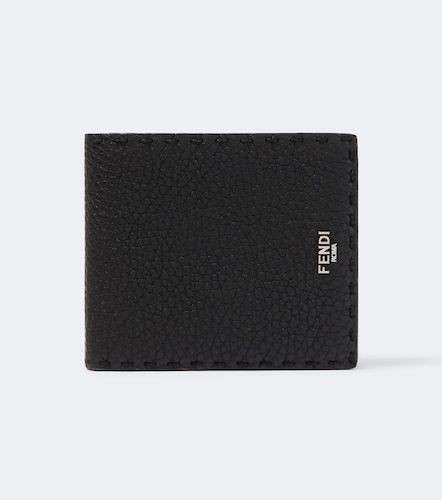Portafoglio bifold in pelle goffrata - Fendi - Modalova